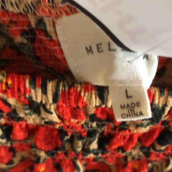 Melloday Floral Printed Top - Picture 3 of 7